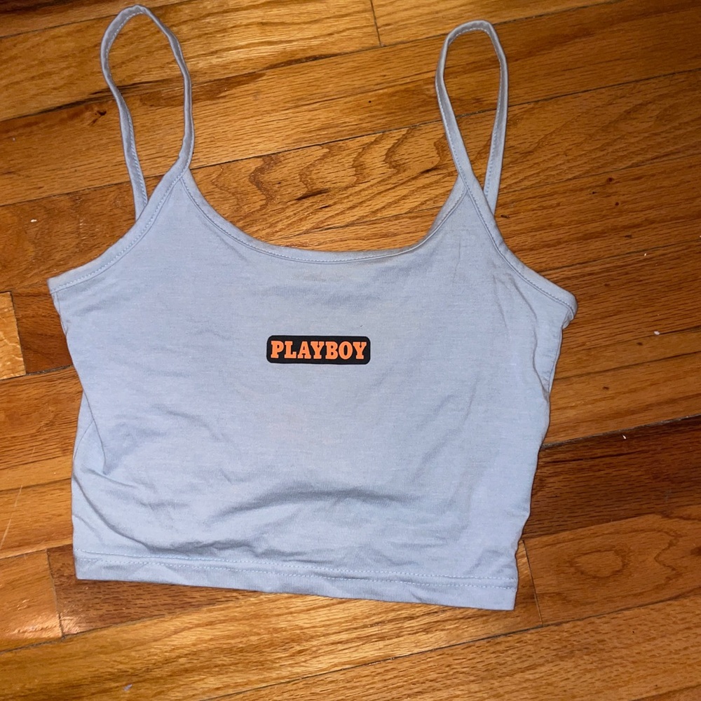Playboy spaghetti strap tank top